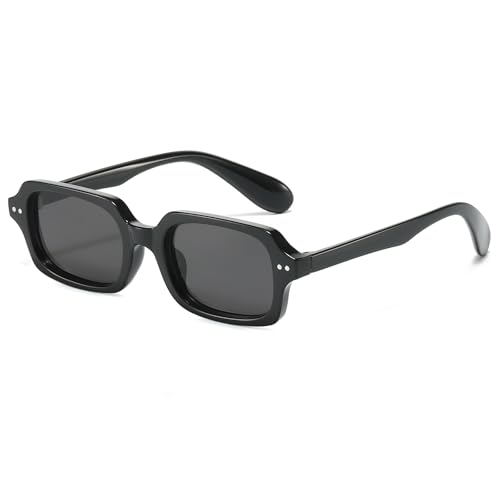 Ya en mundofriki.es: YAMEIZE Gafas de Sol Rectangulares para Mujeres Hombres Retro Vintage Gafas de Sol Cuadrada Pequeños Los Años 90 Moda UV400 Protección