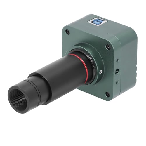 Cámara de microscopio industrial de alta precisión con resolución 4K y óptica de 0,5X