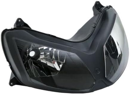 Front Headlight Clear Headlamp Assembly Set Fit For Kawasaki Ninja ZX12R 2002-2005