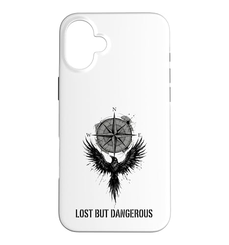 Lost But Dangerous Compass Wing �O���t�B�b�N �X�}�z�P�[�X iPhone 16 Plus �p