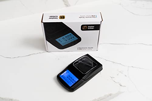 Teeter Totter (Cta) Digital Scale, 20G/0.001G (Extra-Precise) Scale, Electronic Scale Gram And Ounce, Small Food Scale, Herb Scale, Jewelry Scale, Grain Scale Portable , Screen Light #TOP1
