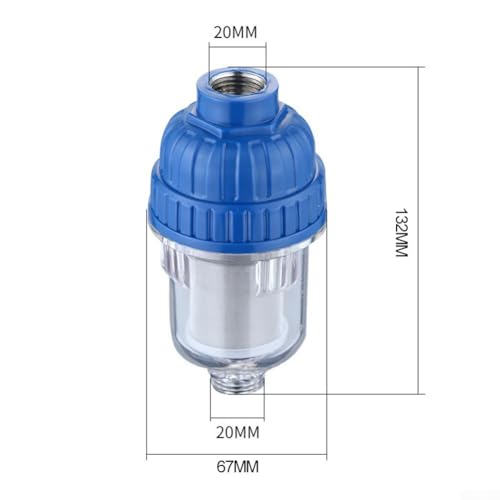 Miniatura 2 de Prefiltro De Calentador De Agua De Acero Inoxidable, Reduce La Acumulación De Incrustaciones, Diseño Transparente Para Monitoreo