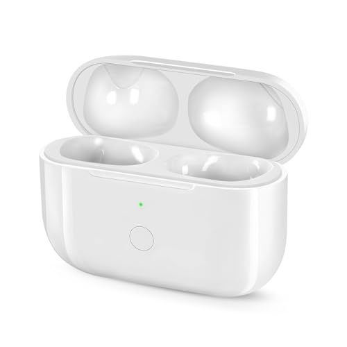 Image of Wireless Charging Case Replacement Compatible with AirPod Pro 3rd Generation,Air Pod Pro 3 Charger Case with Bluetooth Pairing Function, with USB-C Charging