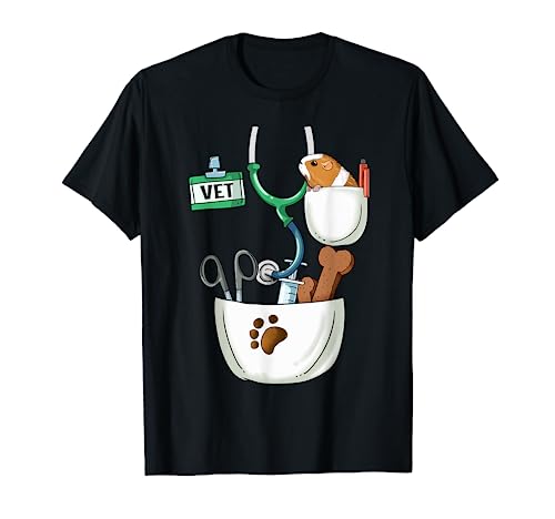 Veterinario Halloween Disfraz Camisa Vet Tech Niños y Adultos Camiseta