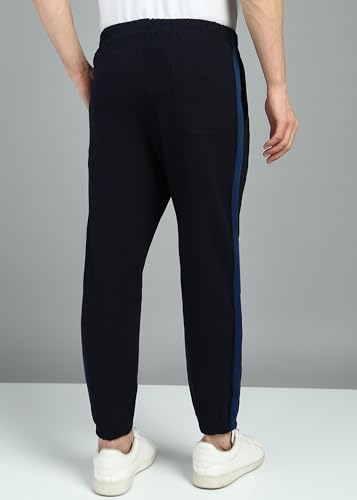 Image of Alan Jones Clothing Men's Mid Rise Side Stripe Joggers Sweatpants