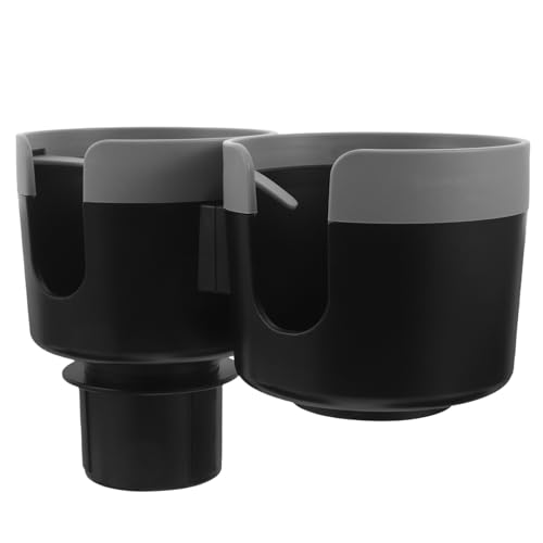 Porte-gobelet double pour voiture console centrale propre et organisée
