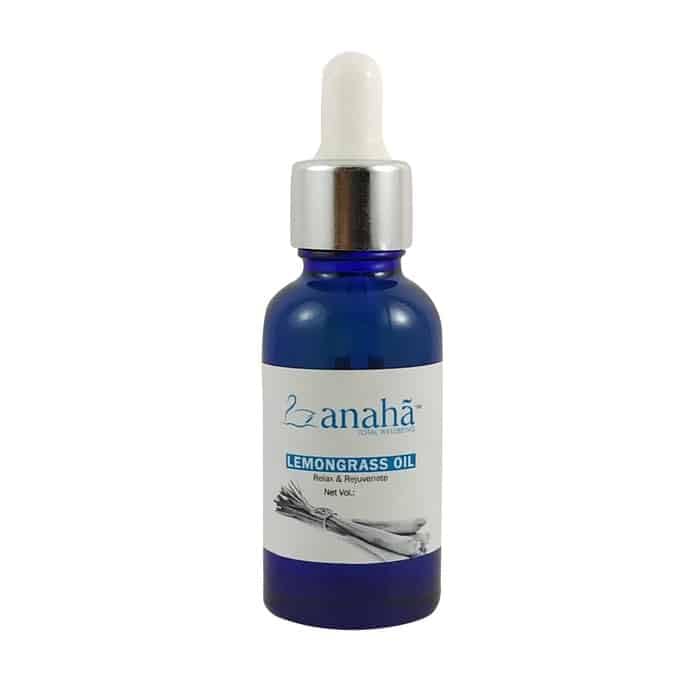 Anaha Lemongrass Essential Oil (30 ml) | Indian-Origin, 100% Pure, Steam Distilled | Therapeutic Grade Perfect for Skin, Hair and Diffusers | Natural Insect Repellent | Glass Bottle with Dropper
