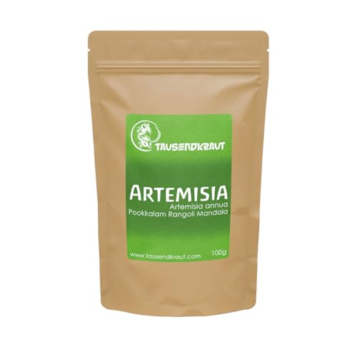 Artemisia annua - aus kontrolliert biologischen Anbau auf Kreta - Premium Tausendkraut Qualität - Labor geprüft - 100g Pulver