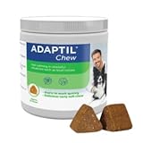 Ceva ADAPTIL Chews für Hunde | Doppelpack | 2 x 30 Kautabletten | Ergänzungsfuttermittel für Hunde das in Stresssituationen unterstützend wirken kann | Kautabletten im Blister
