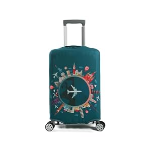 Pinsheng Elastische reiskofferhoes, 45-81 cm, kofferhoes, kofferbescherming, reisbagageafdekking voor bagage, trolley, koffer