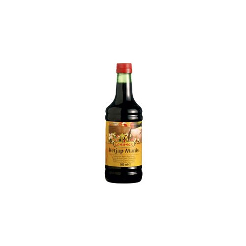 Conimex Ketjap Manis Sweet Soy Large (Economy Case Pack) 16 Oz Bottle (Pack of 6)