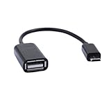 USB Host OTG Flash Drive Adapter Cord for Sony Handycam HDR-CX240 b/l Camcorder
