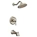 Moen UT35503BN Wynford M-CORE 3-Series 1-Handle Tub and Shower Trim Kit, Valve Required, Brushed Nickel