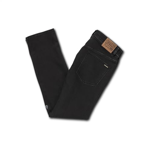 Image of Volcom Men's Solver Stretch Denim Jeans-Modern Fit Pant