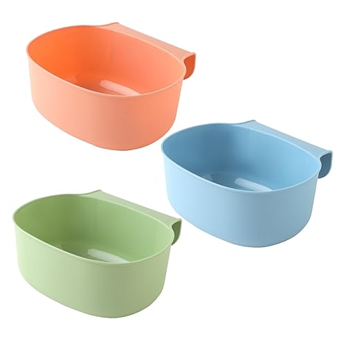 3 pzas Cubos de Basura Fina Plástico para Cocina