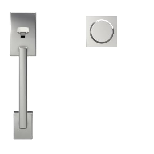 Image of SCHLAGE FE285 CEN 625 BWE COL 16-080 10-027 134 Front Entry Handleset Interior, Collins Trim, Bright Chrome