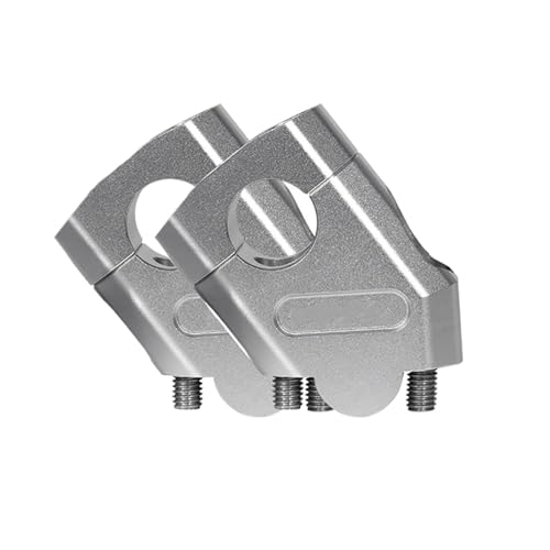 Rehausseur guidon moto GSX S1000 GX de 2024 en aluminium gris