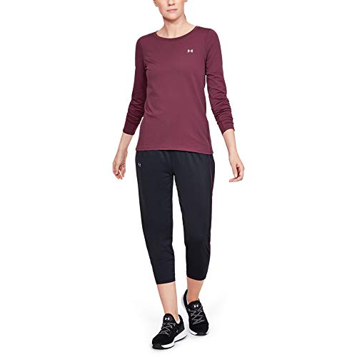 Image of Under Armour Women's Polyester Solid HG Armour Long Sleeve | 1328966-001