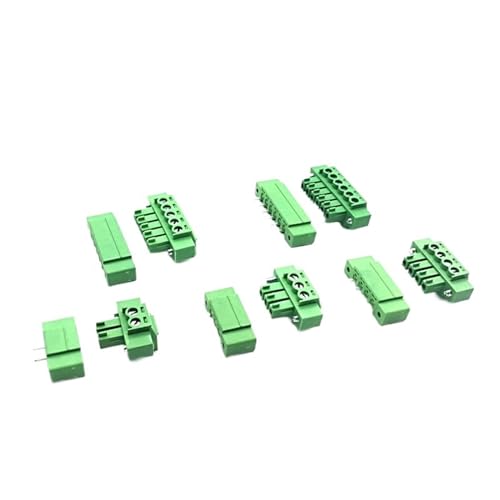 Conector PCB de tornillo Bornier de 3,81mm: bloque enchufable de 2 pines de alta precisión 1