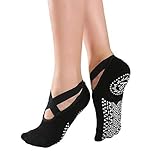 Women's Anti Bacterial Anti-Skid Quarter Length Yoga/Pilates/Dance/Ballet Made With Bamboo Cotton Walking & Bikram Fitness Socks With Grips. Set Of 1
