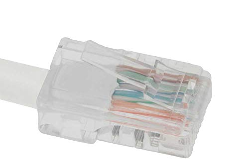 Cable de red Ethernet Cat 5E UTP 2.13 m blanco miniatura 2