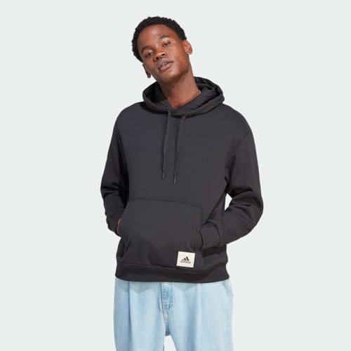 adidas Men's Lounge Fleece Hoodie3