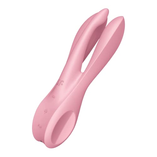Satisfyer Threesome 1 Vibro Masseur Gode Ă poser | 12 modes de vibration