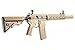 Lancer Tactical Gen 3 M4 Carbine SD 10'' Airsoft with Programmable Mosfet/ETU-Electric Full/Semi-Auto AEG Rifle (Lipo Battery & Charger Included) (TAN)