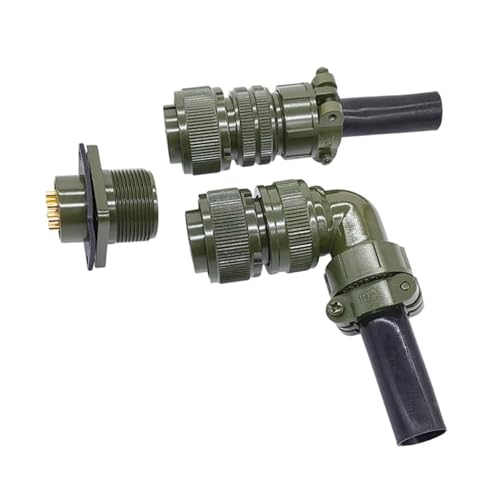 Conector militar 5015 MS3102A Socket 18-8P circular para conexiones industriales robustas 3