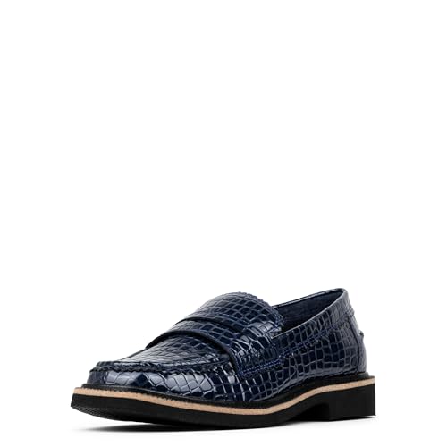 Donald Pliner Women’s Feirless Penny Loafer, Comfortable Business Shoes for Women, Casual Dressy Flats for Office Work, Events, Elegant Everyday Footwear by Donald J Pliner - Used condition - US$32.84