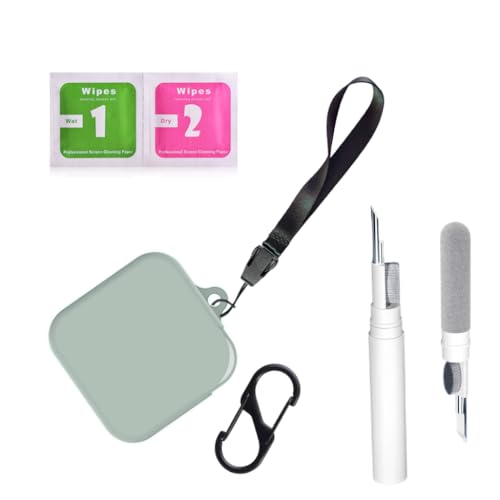 Image of SHISHVIKA Case Cover Compatible for CMF by Nothing Buds Pro 2 / Buds 2 Plus /Buds 2 (Light Green, Combo - Kit)