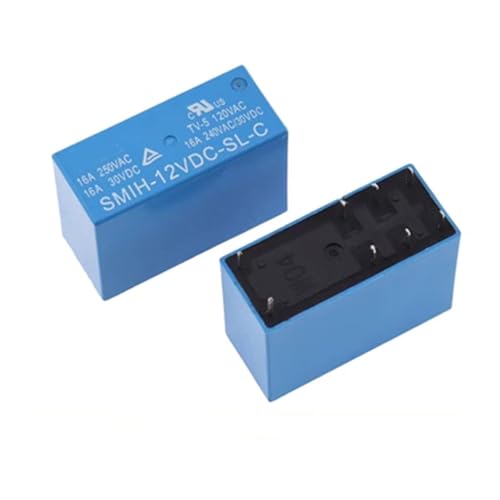 Relais de puissance SMIH-05VDC-SL-C 16A 250V 8 broches lot de 2 - 2