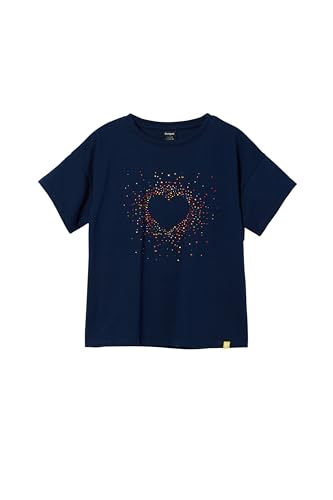 T-Shirt Fille Desigual pour l'école et les sorties du week-end