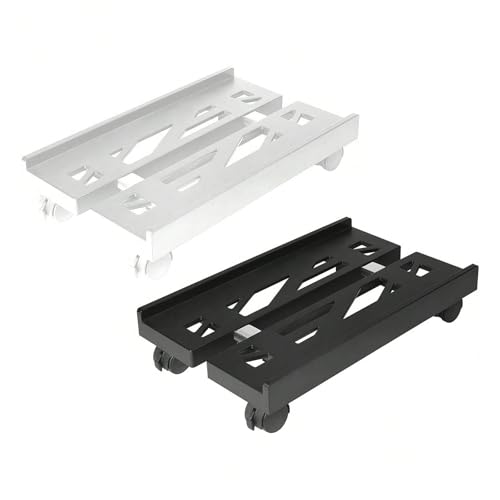 Soporte Móvil para Torre de PC con ruedas, altura ajustable y diseño moderno miniatura 5