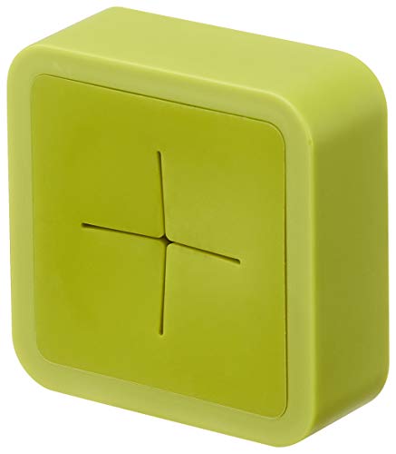 山崎実業(Yamazaki) マグネットキッチンタオルホルダー グリーン 約5.5X2.3X5.5cm アクア 4134