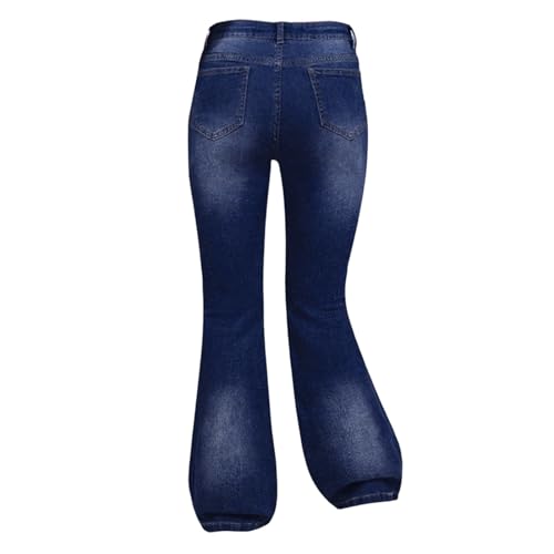 Girls Flare Jeans Casual Trendy High Waist Bell Bottom Denim Pants Teens Fall Fashion Flared Leg Bootcut Slim Fit Trousers3