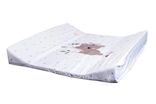 Trend-Welt - Cambiador de pañales para mesa cambiadora (60 x 70 cm) blanco Motiv