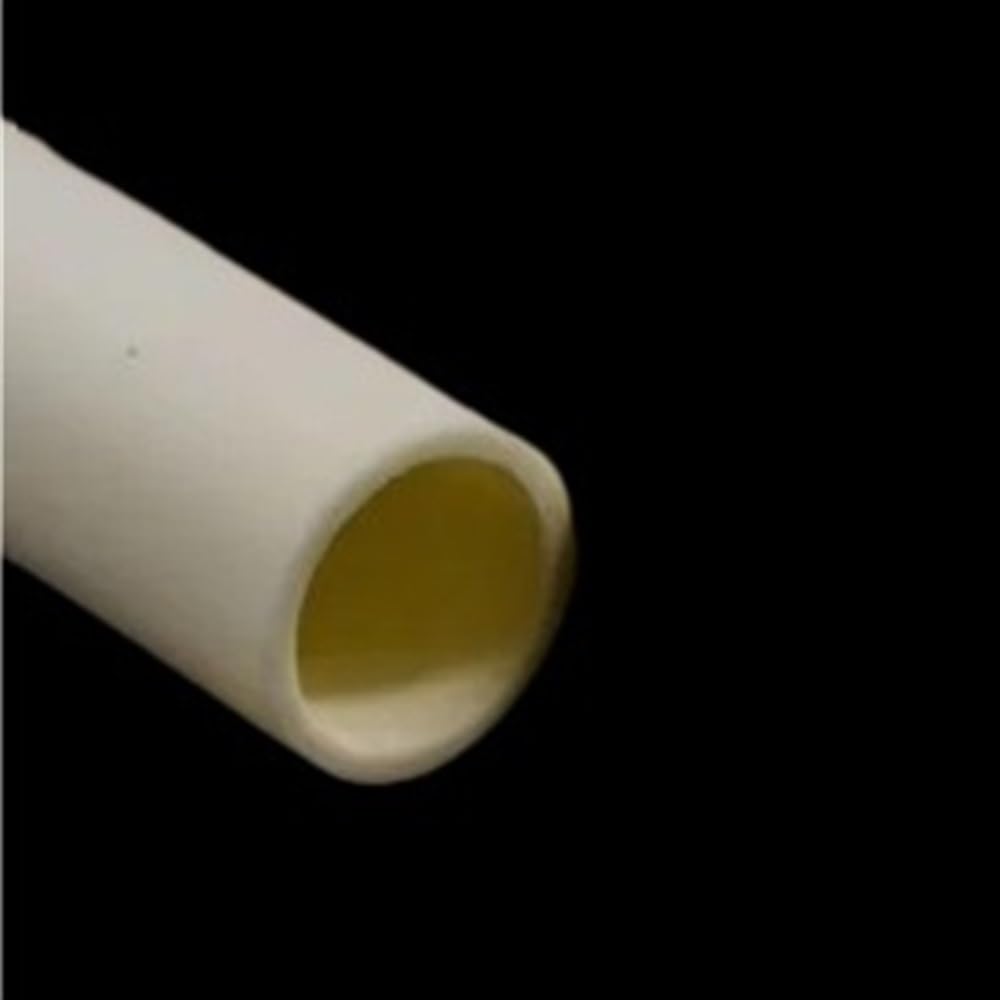 Hohlbrennendes Keramikrohr, Keramikrohr mit mehreren Durchmessern, Länge 300 mm, hochtemperaturbeständiger Hohlkanal aus Porzellan, 1 Stück(11.5mmx16mm)