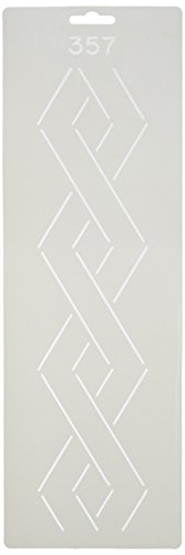 Quilting Creations Border Design Quilt Stencil, 3'
