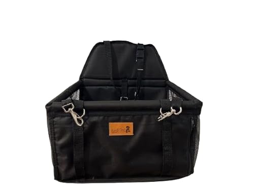 Cadeirinha assento para pet cães e gatos (Preto)