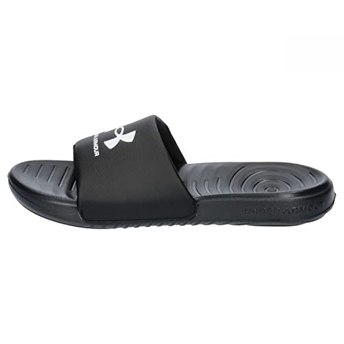 Image of Under Armour Men's Ansa Fix SL Slip on Team Sports Slides /Sandals | 3023761-003