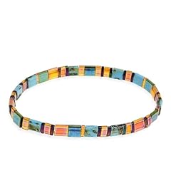 Turquoise Tan Black Light Brown