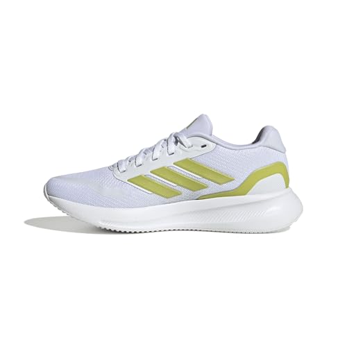 adidas Kadın RUNFALCON 5 W Yürüyüş Ayakkabısı, FTWWHT/PRELIM/CBLACK, 37 1/3 EU
