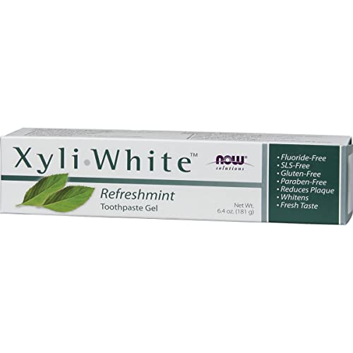 NOW Xyliwhite Refreshmint Toothpaste Gel
