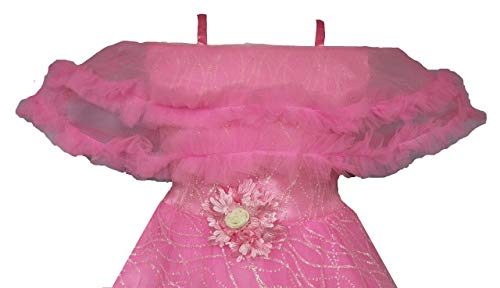 Image of My Lil Princess Frills Poncho Net Fabric 1 to 6 Years