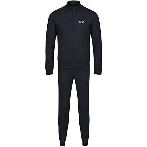 EA7 de los Hombres Chándal con Logo, Azul, XL