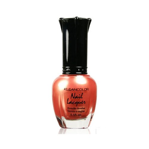 1 Kleancolor Nail Polish Lacquer #46 Sweet Orange Manicure + Free Earring Gift