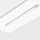 Oktaplex Riva flach LED Unterbauleuchte Küche 1110lm warmweiß 90cm Unterschrankleuchte silber mit Schalter Küchenlicht 15W 230V