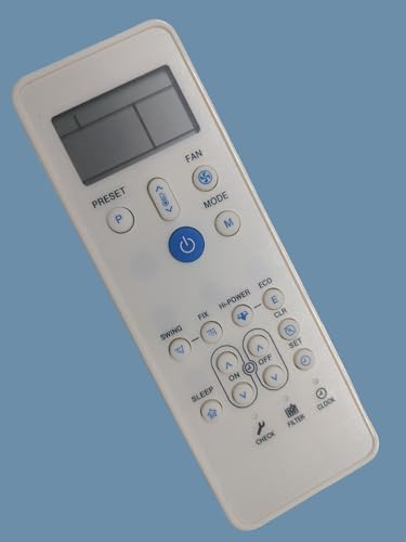 Image of Sanavya AC Remote Control - Compatible Replacement for Split & Window Air Conditioners - Replicates Genuine Remote Functions (Carrier Ac Remote 212)