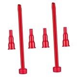 VILLCASE 2 Sätze Gasadapter Robuster Kunststoff Kompakt und Leicht Universeller Gasdüsen umwandler für Camping Schweißbrenner Notfälle Einfache und Schnelle Gasflaschen konvertierung